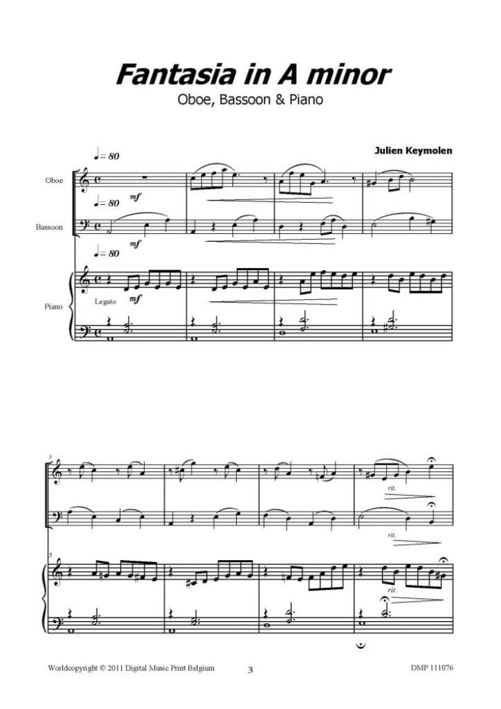 Fantasia In A Minor
